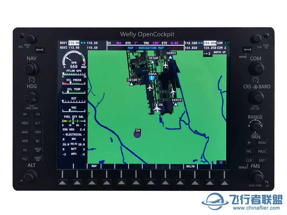 Wefly OpenCockpit G1000 综合航电训练器发布！-2677 