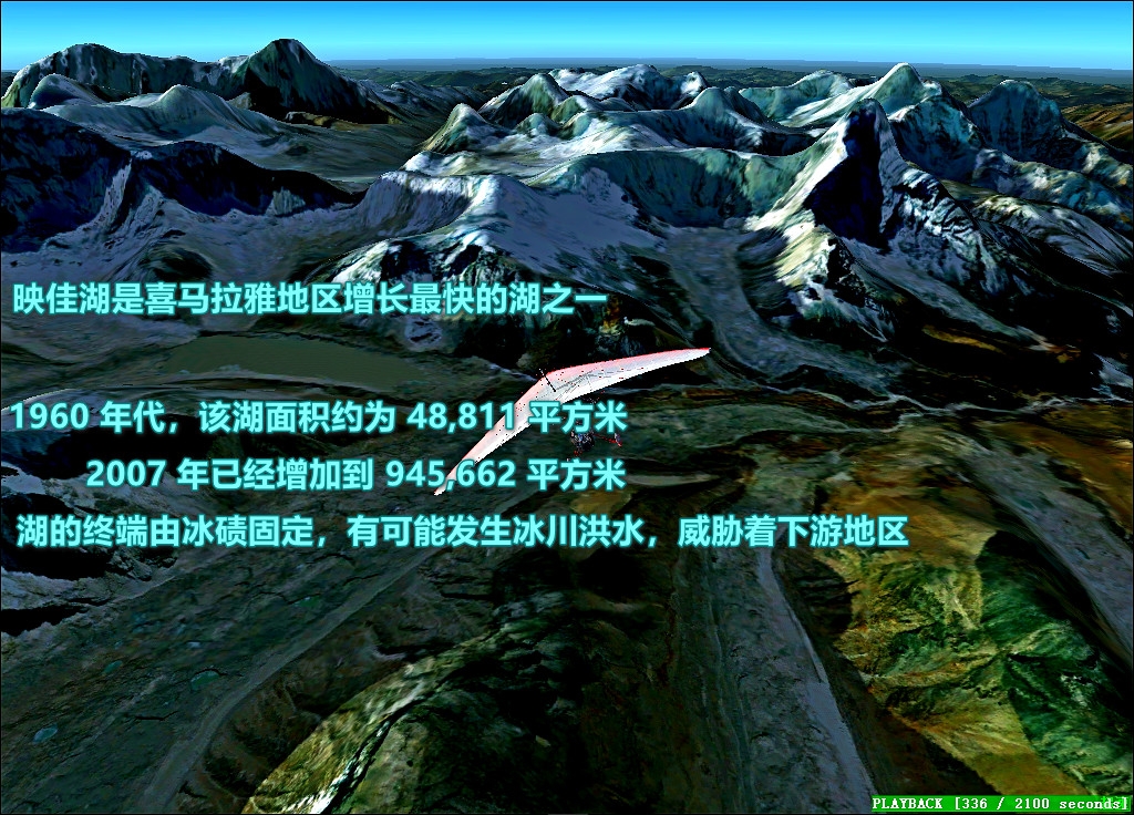 连载204珠穆朗玛峰、洛子峰-航拍喜马拉雅-7213 