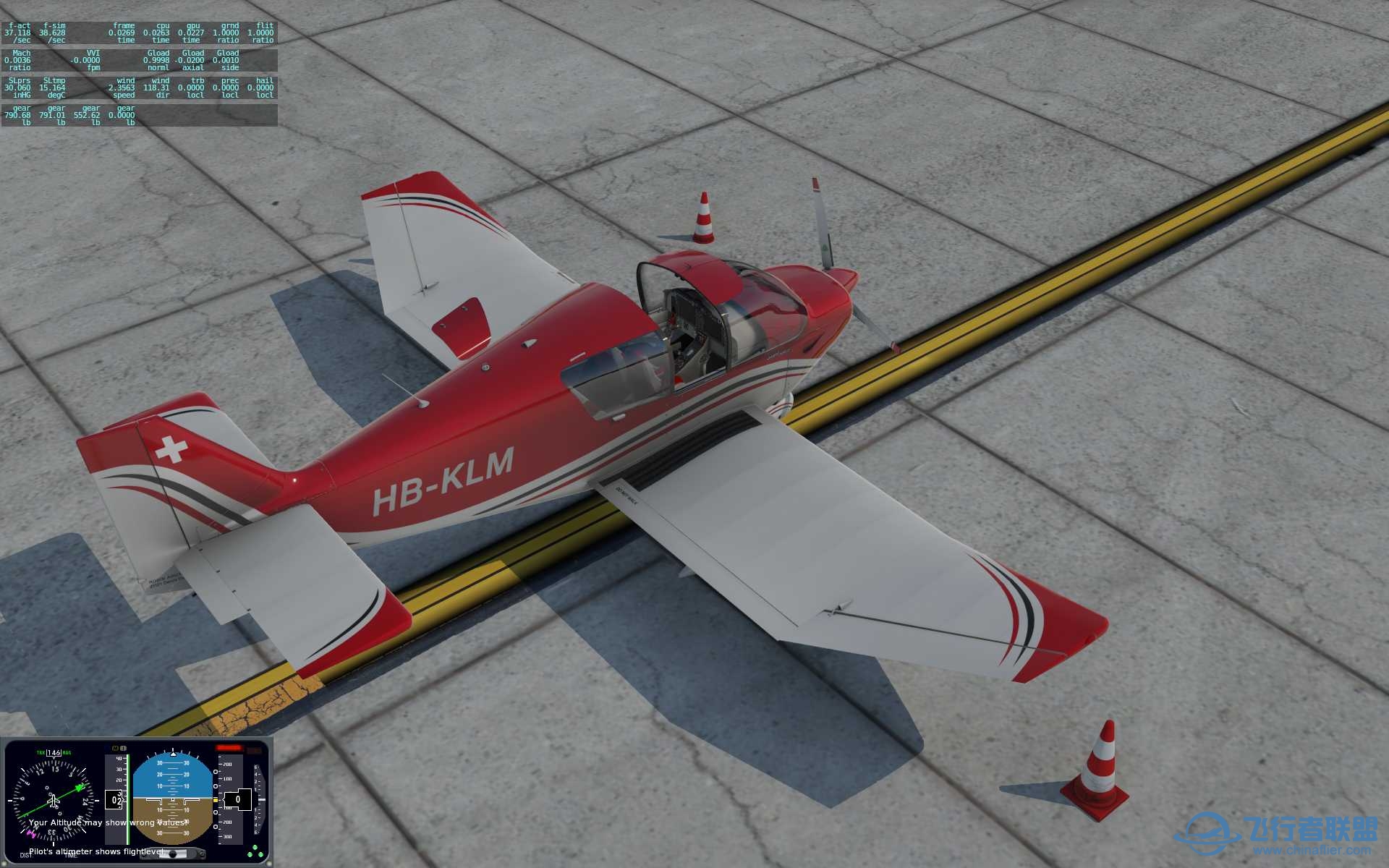 X-Plane 11机模介绍—— 法国DR401 - 155 CDI-70 