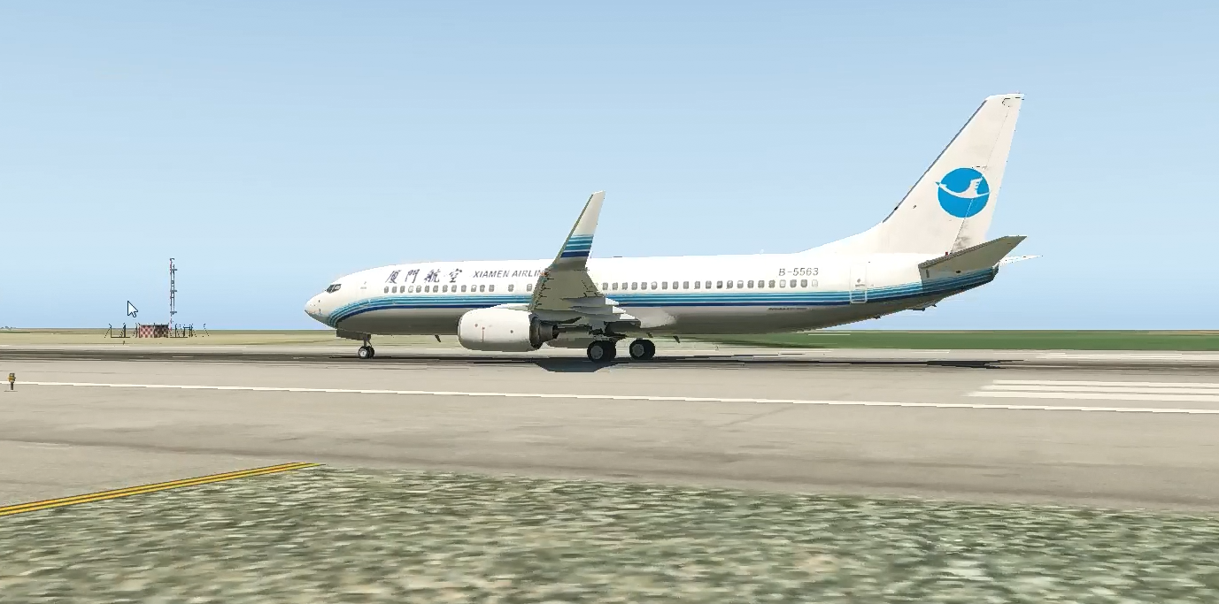 厦门航空的波音737-4294 