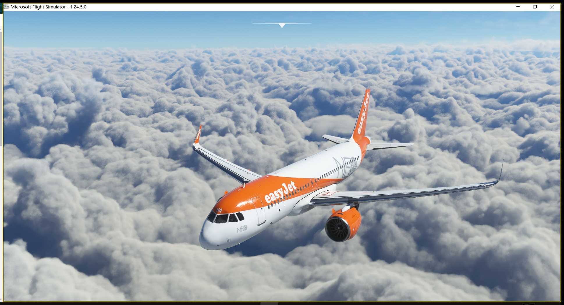 易捷航空 云中漫步-6826 