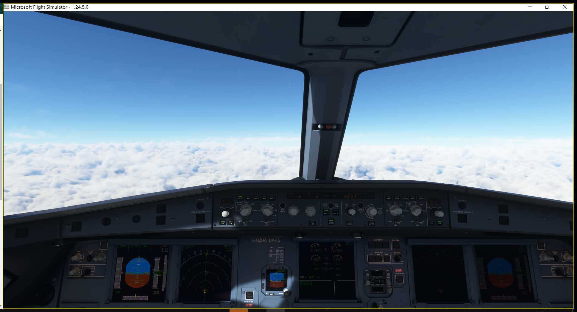 易捷航空 云中漫步-5878 