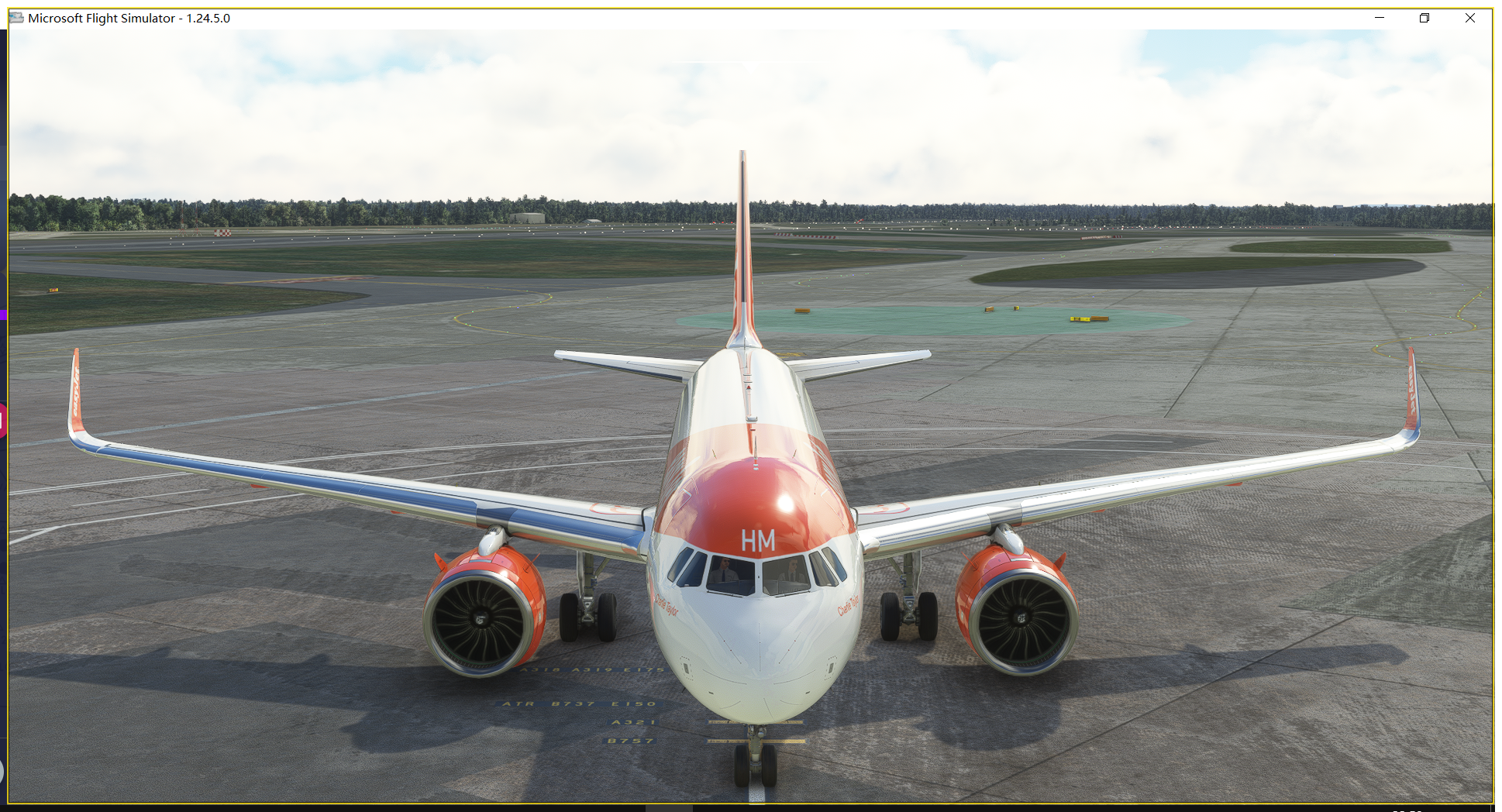 parking just in position within cockpit view-7925 