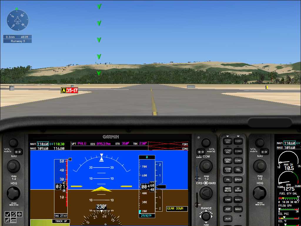 FSX飞行任务之夏威夷风光之旅-9899 