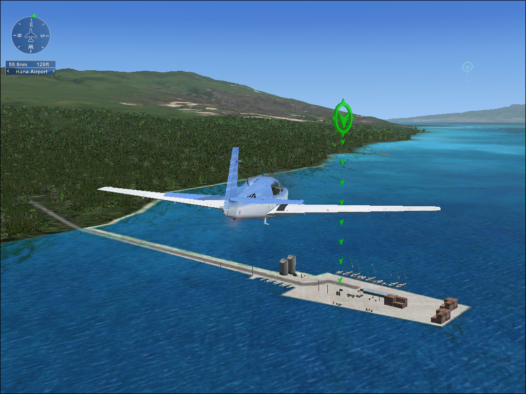FSX飞行任务之夏威夷风光之旅-5074 