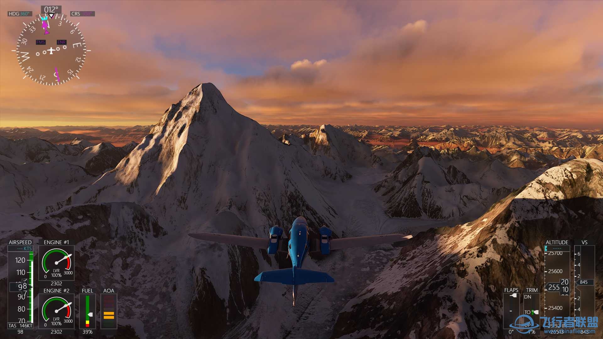 微软模拟飞行-K2峰-9018 