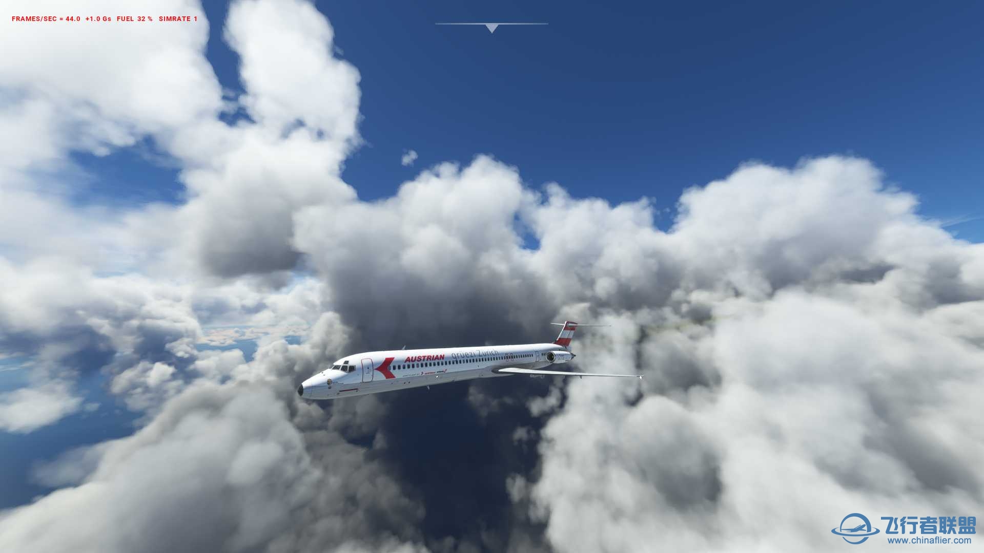 MD-82終於飛上天了...-4748 