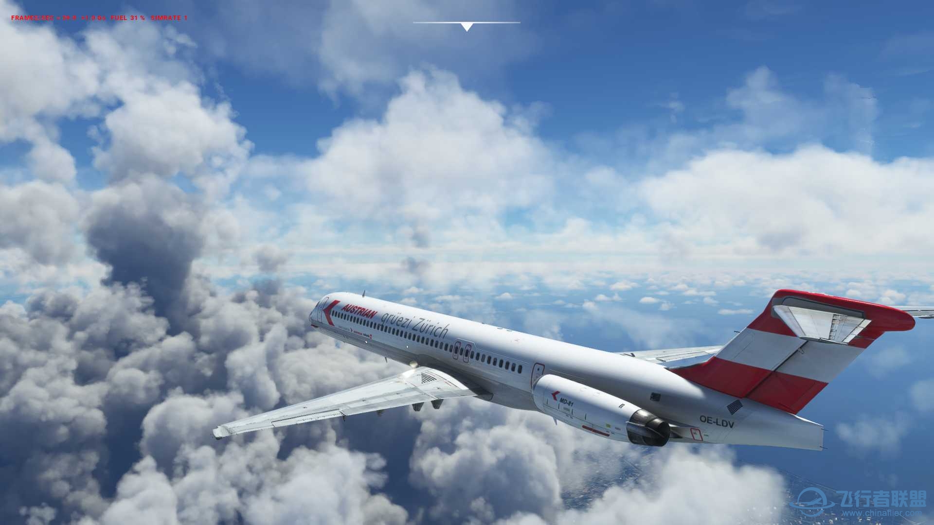 MD-82終於飛上天了...-3586 