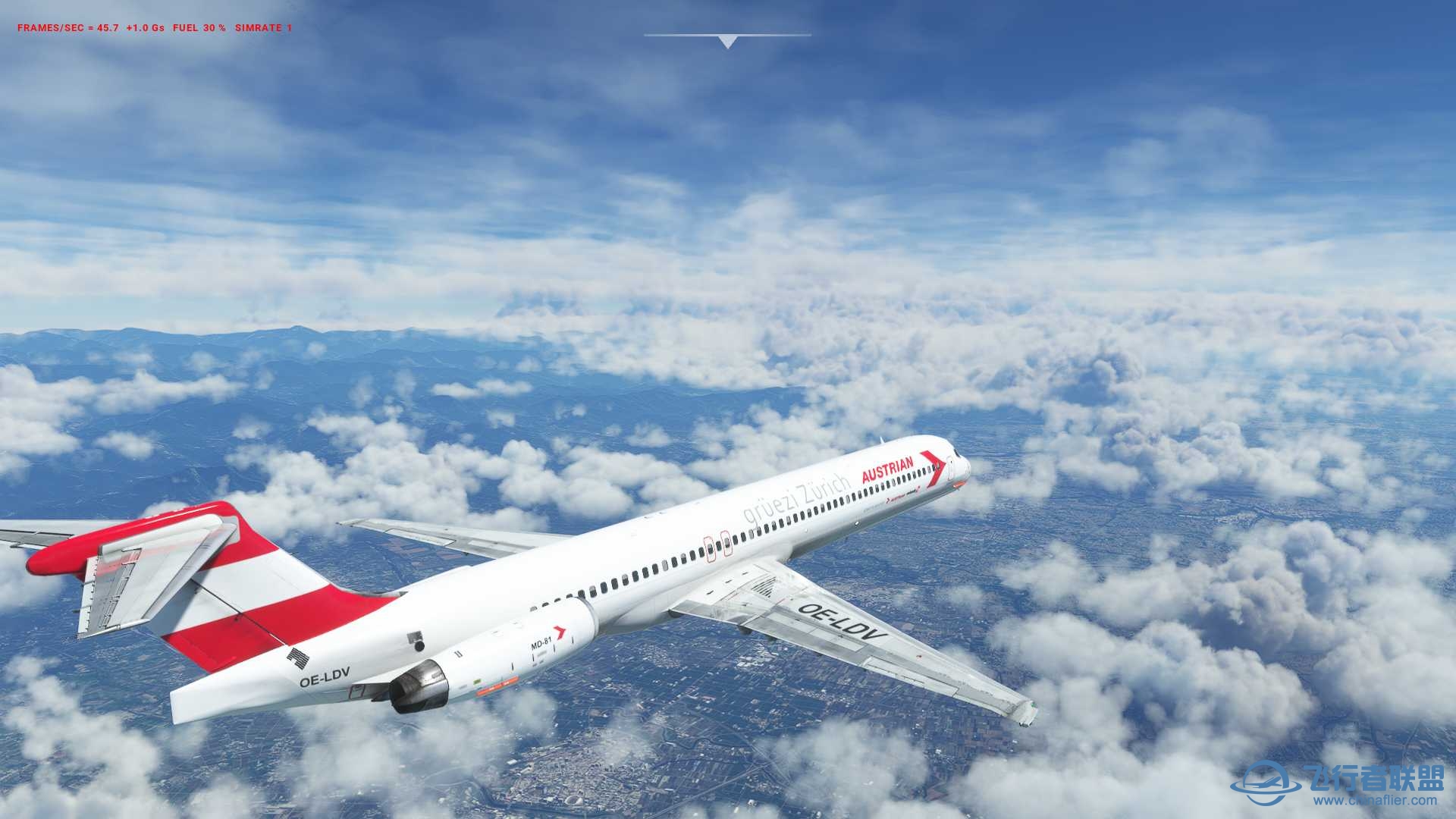 MD-82終於飛上天了...-8346 