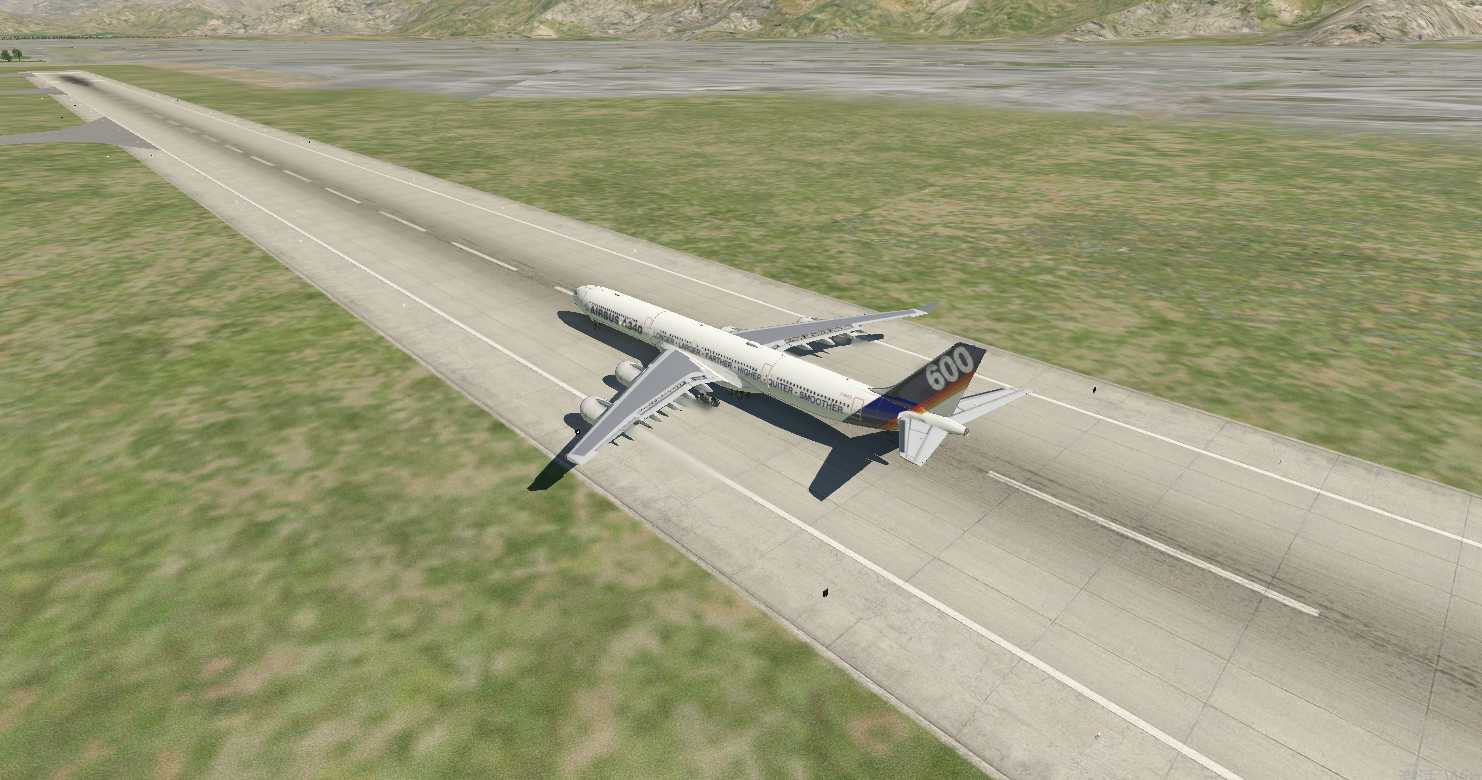 A346降落拉萨贡嘎机场-1134 