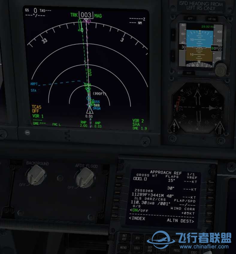 xplane11 航道截获不了-1417 