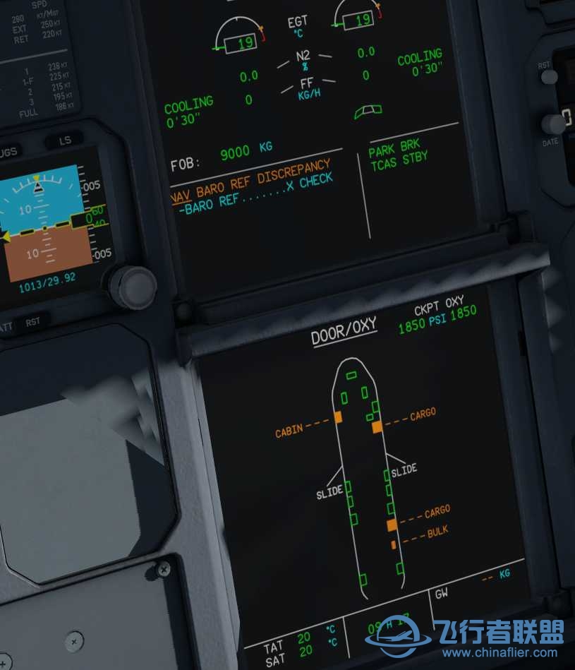 Toliss321neo MCDU冷舱时显示这个是什么意思-7326 