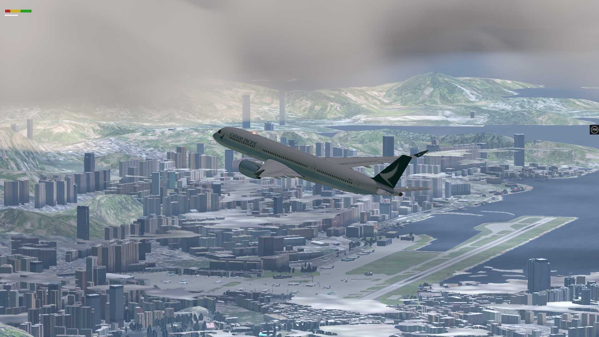 X PLANE 11 359 VHHH-ZSPD-1698 