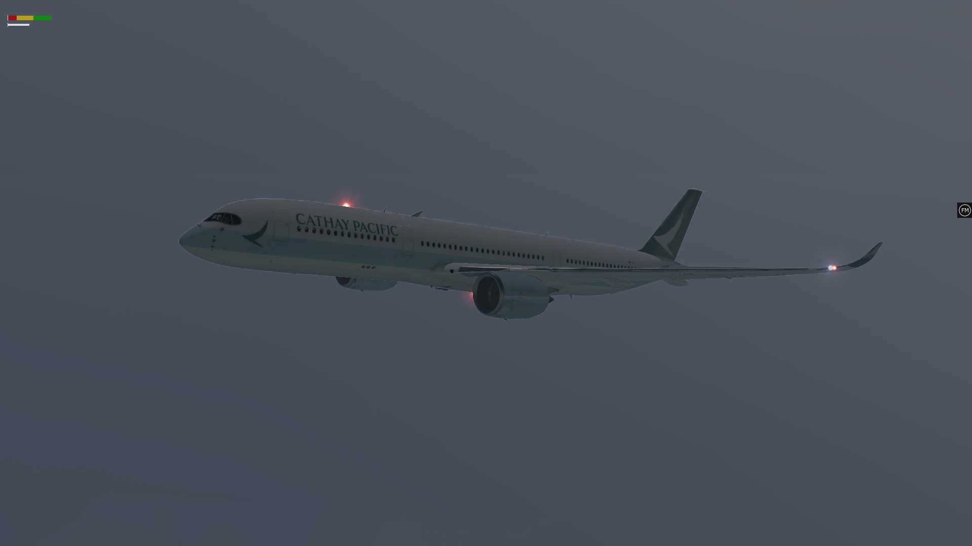 X PLANE 11 359 VHHH-ZSPD-1624 