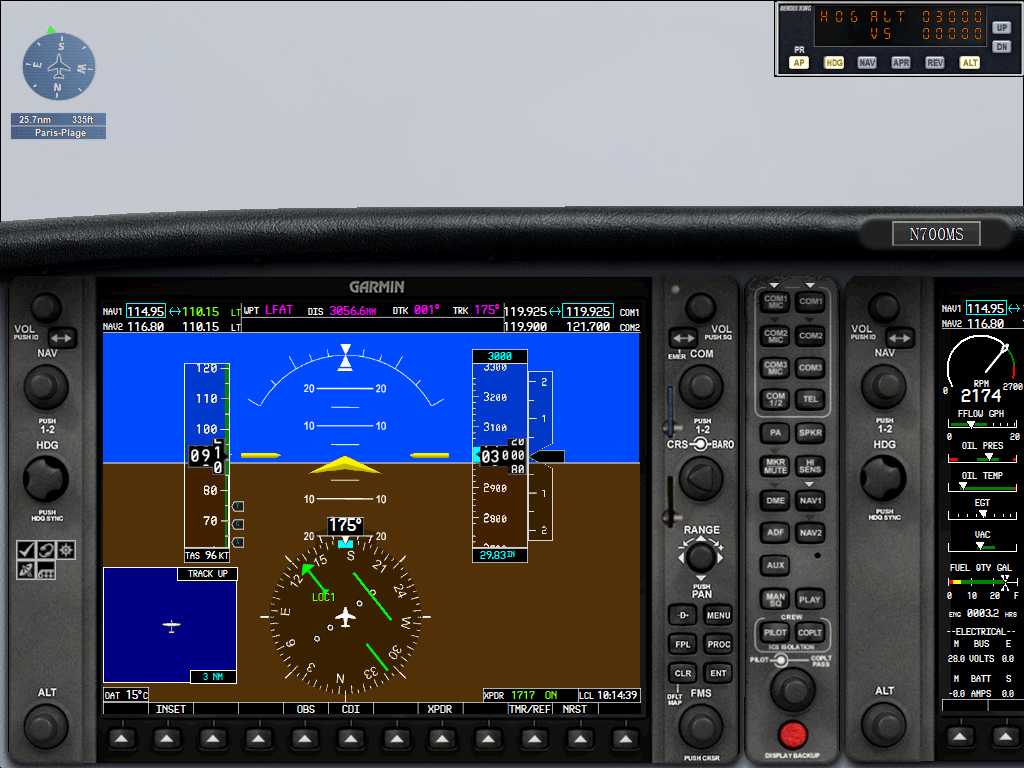 FSX飞行任务之盲飞穿越英吉利海峡-3895 