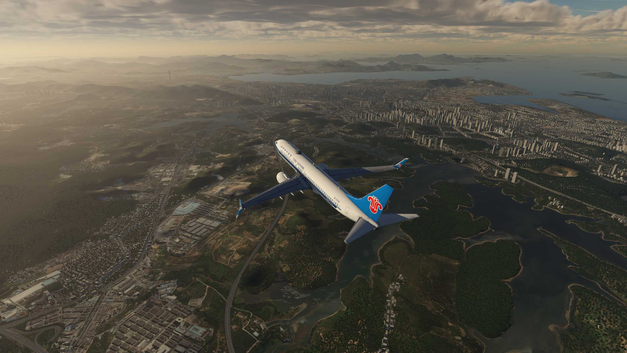 XP11 深圳 初阳下的美景-3390 