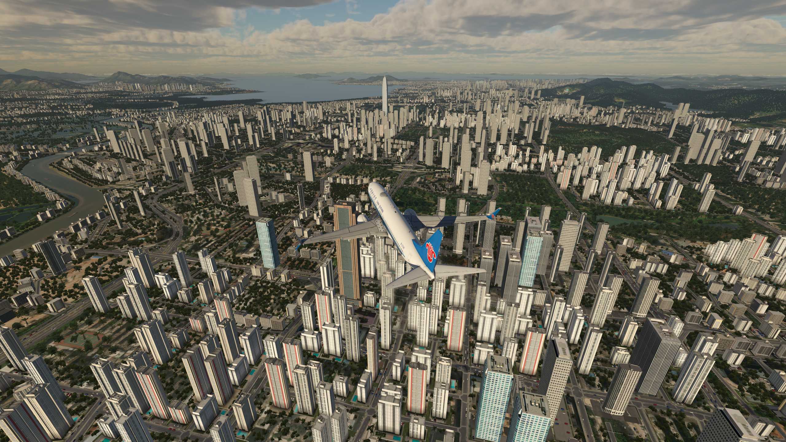 XP11 深圳 初阳下的美景-410 