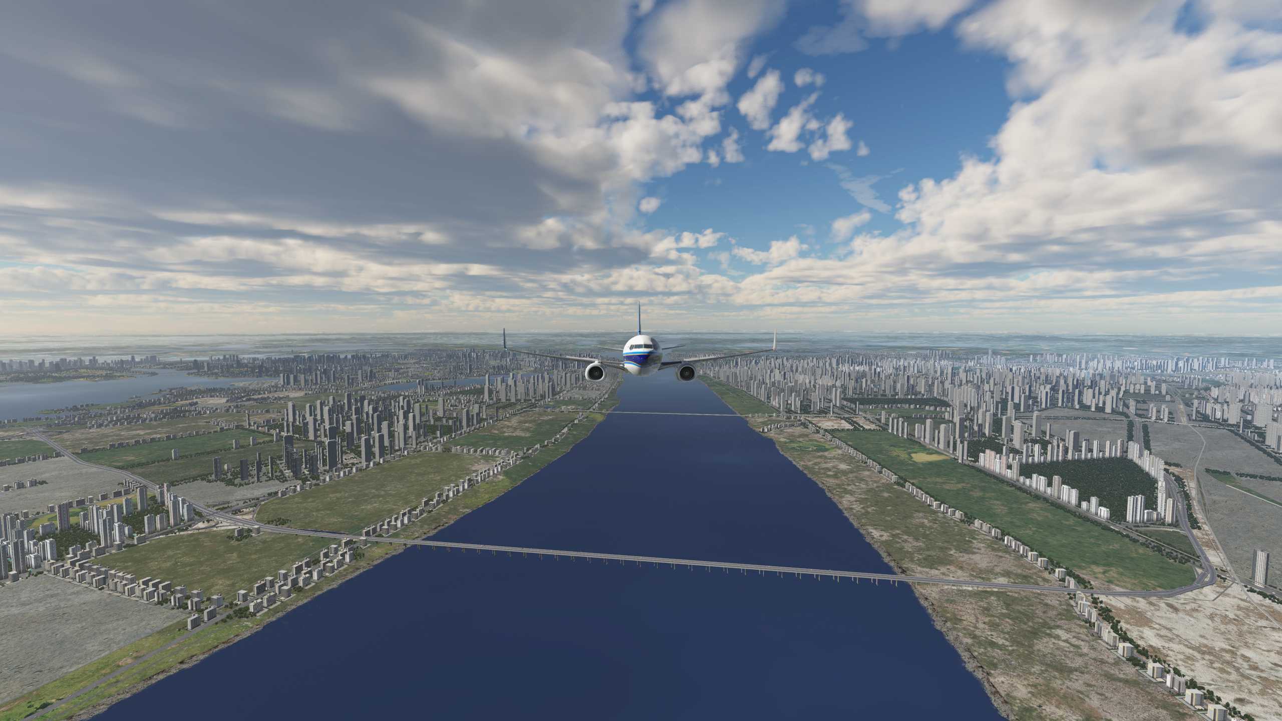 XP11 国内机场和城市地景---武汉（无卫星图）-3901 