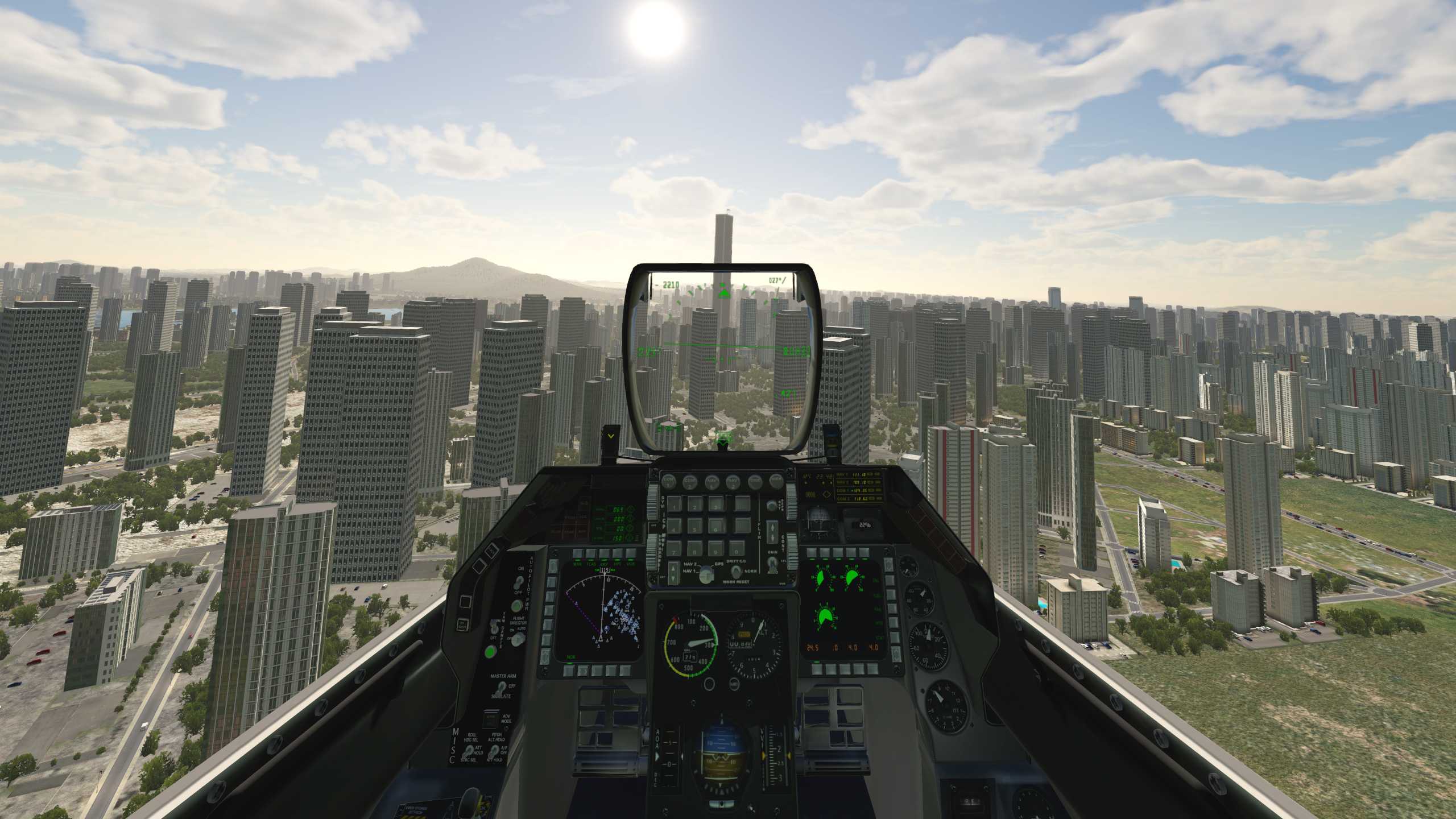 XP11 南京市中心那幢高楼居然是X-Plane大厦-4326 