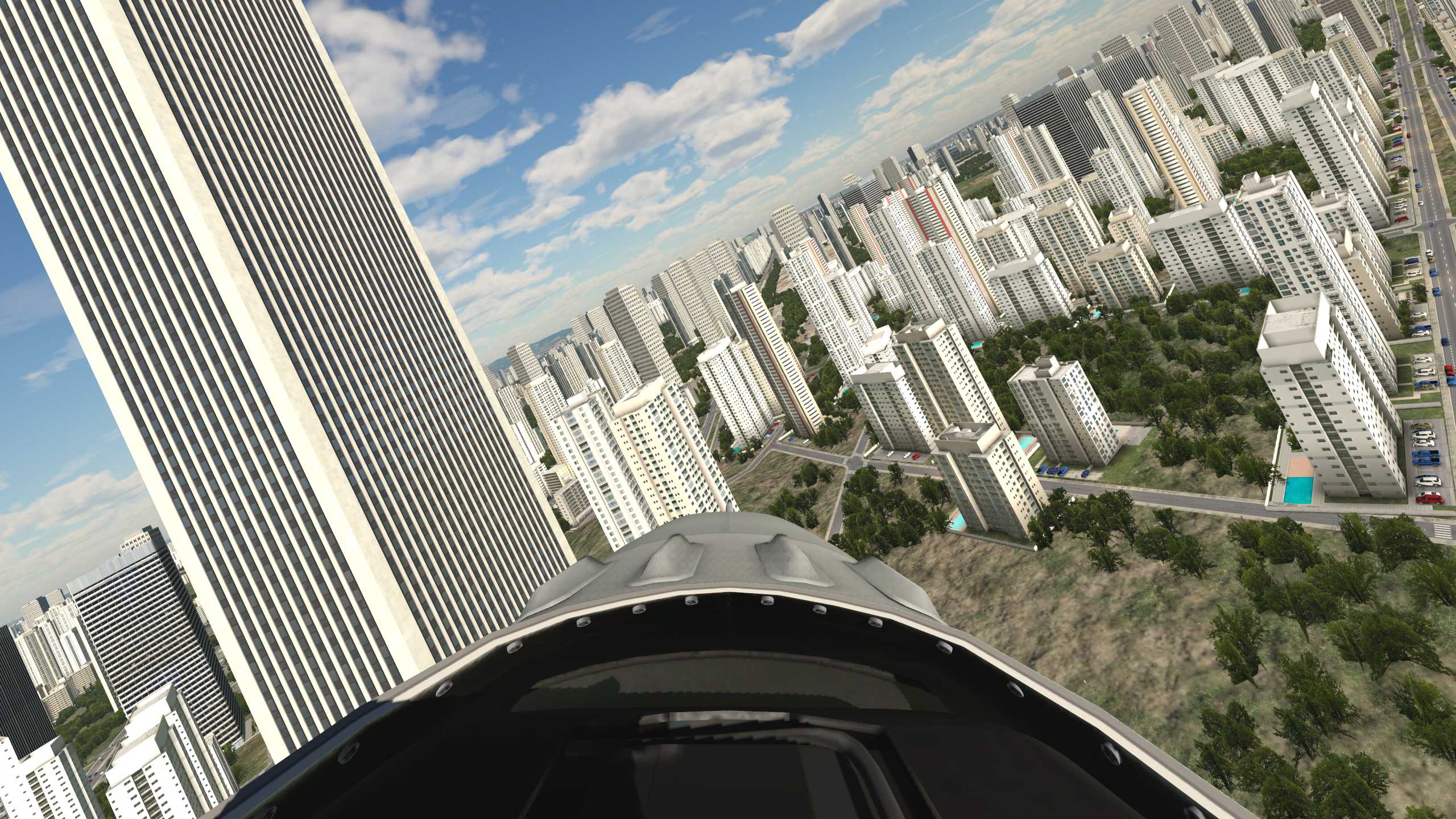 XP11 南京市中心那幢高楼居然是X-Plane大厦-408 