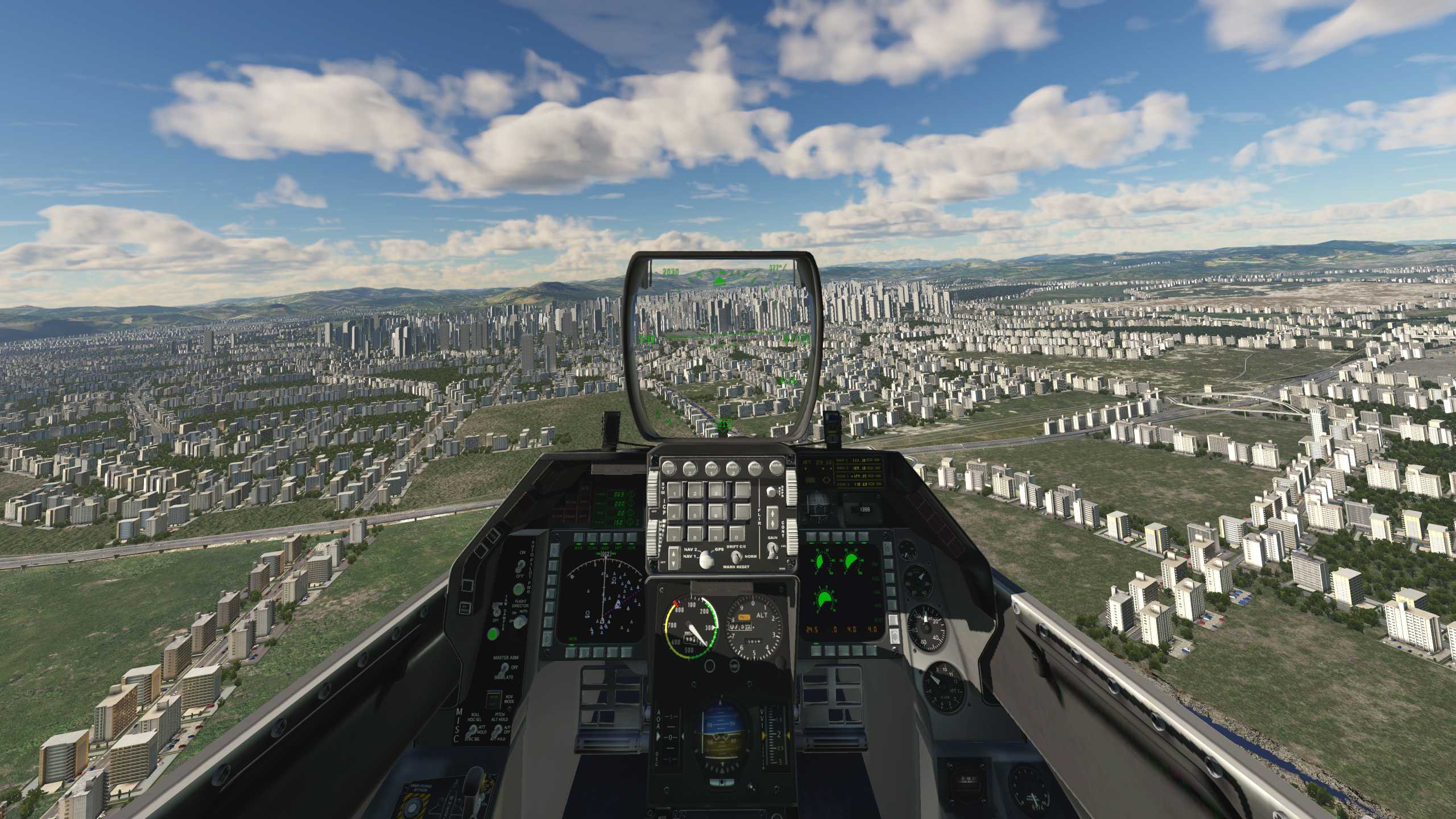 XP11 昆明长水机场和昆明市区-2116 