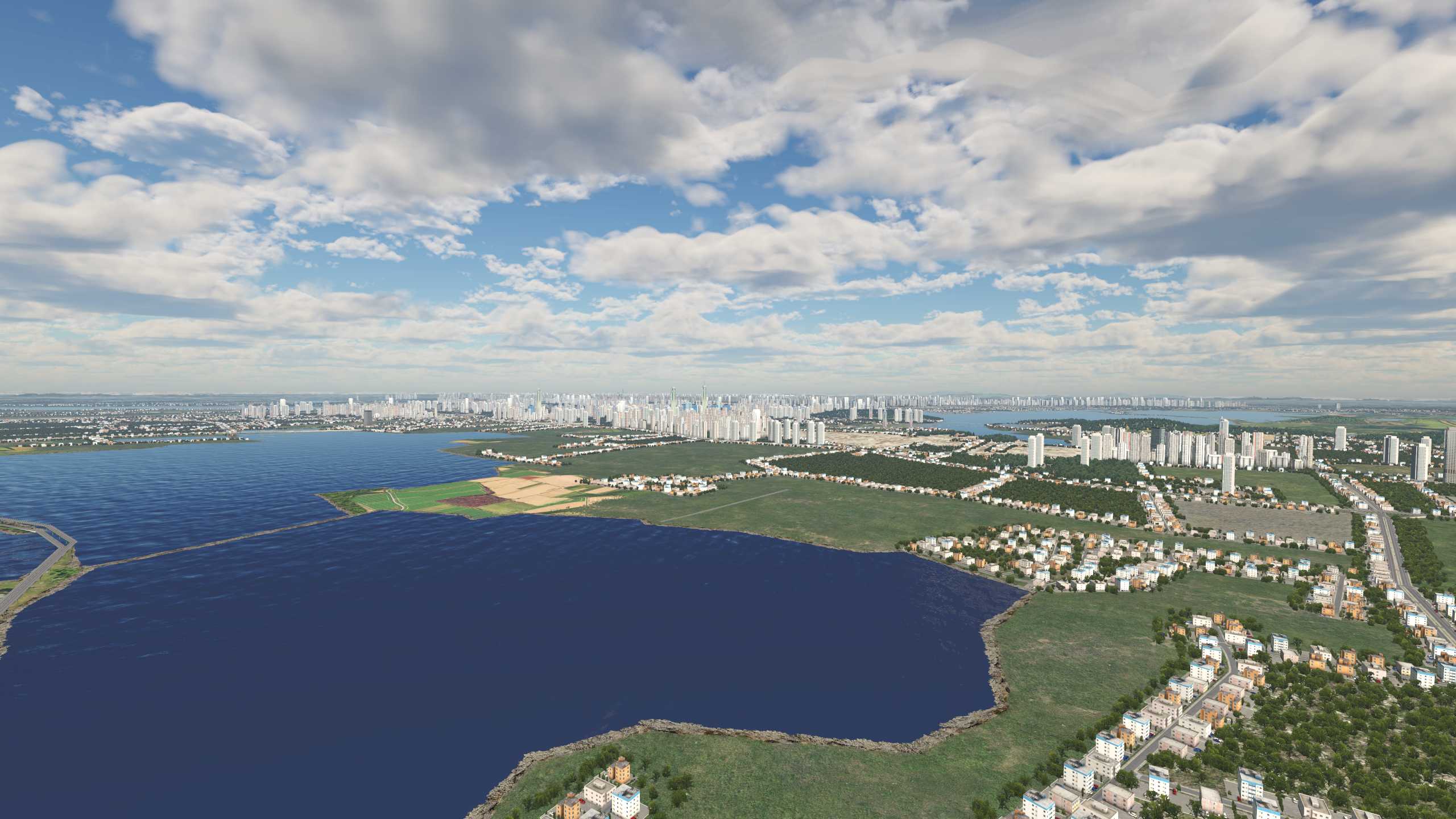 XP11 城市地景-----升级版武汉市-3857 