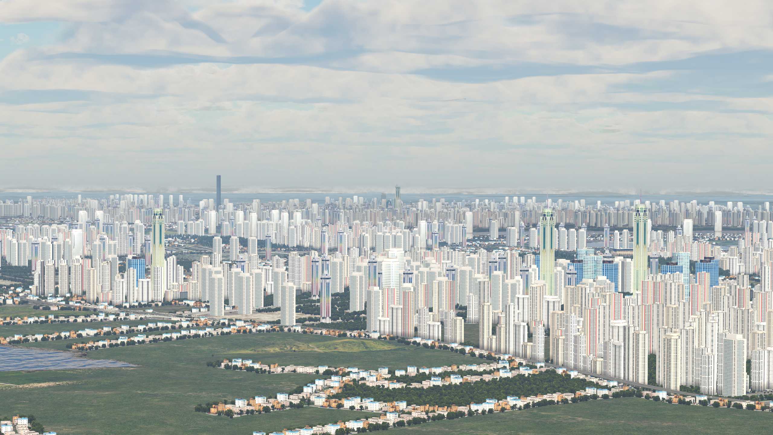 XP11 城市地景-----升级版武汉市-426 