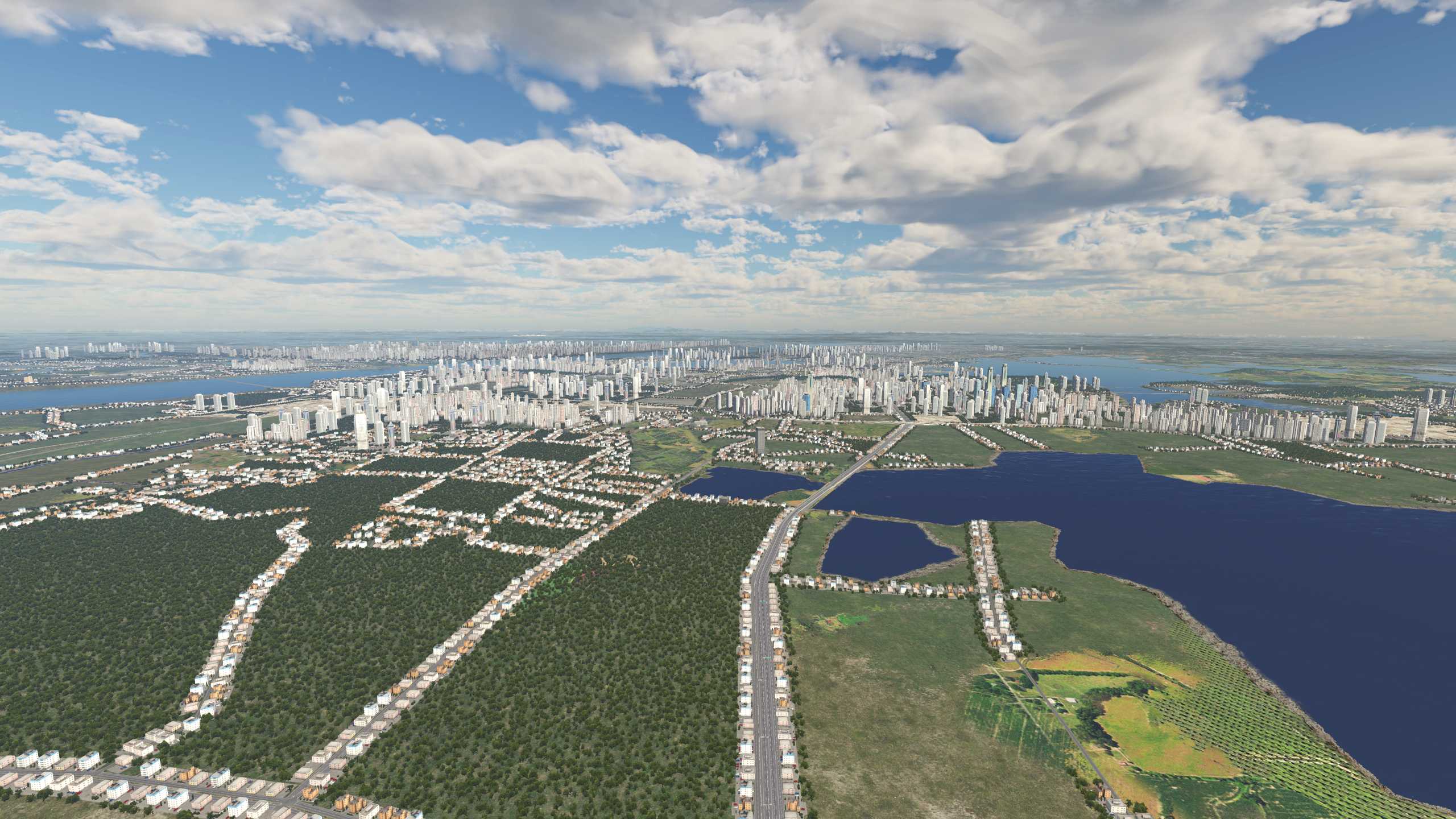 XP11 城市地景-----升级版武汉市-6782 