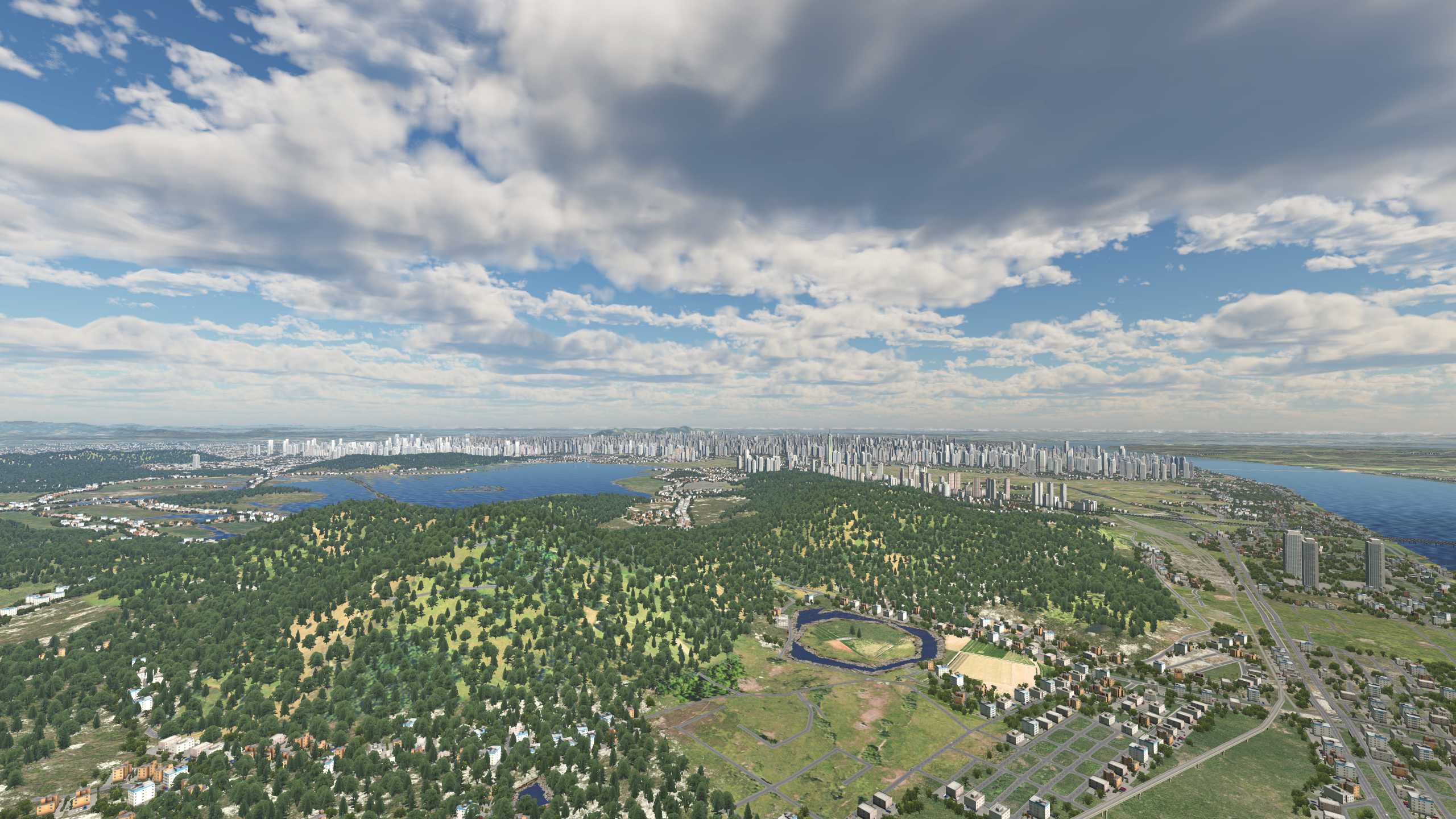 XP11 城市地景-----升级版杭州-717 