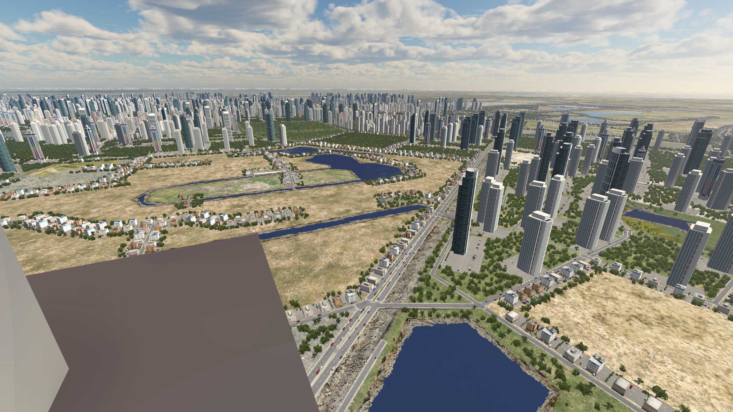 XP11 城市地景-----天津市效果-5780 