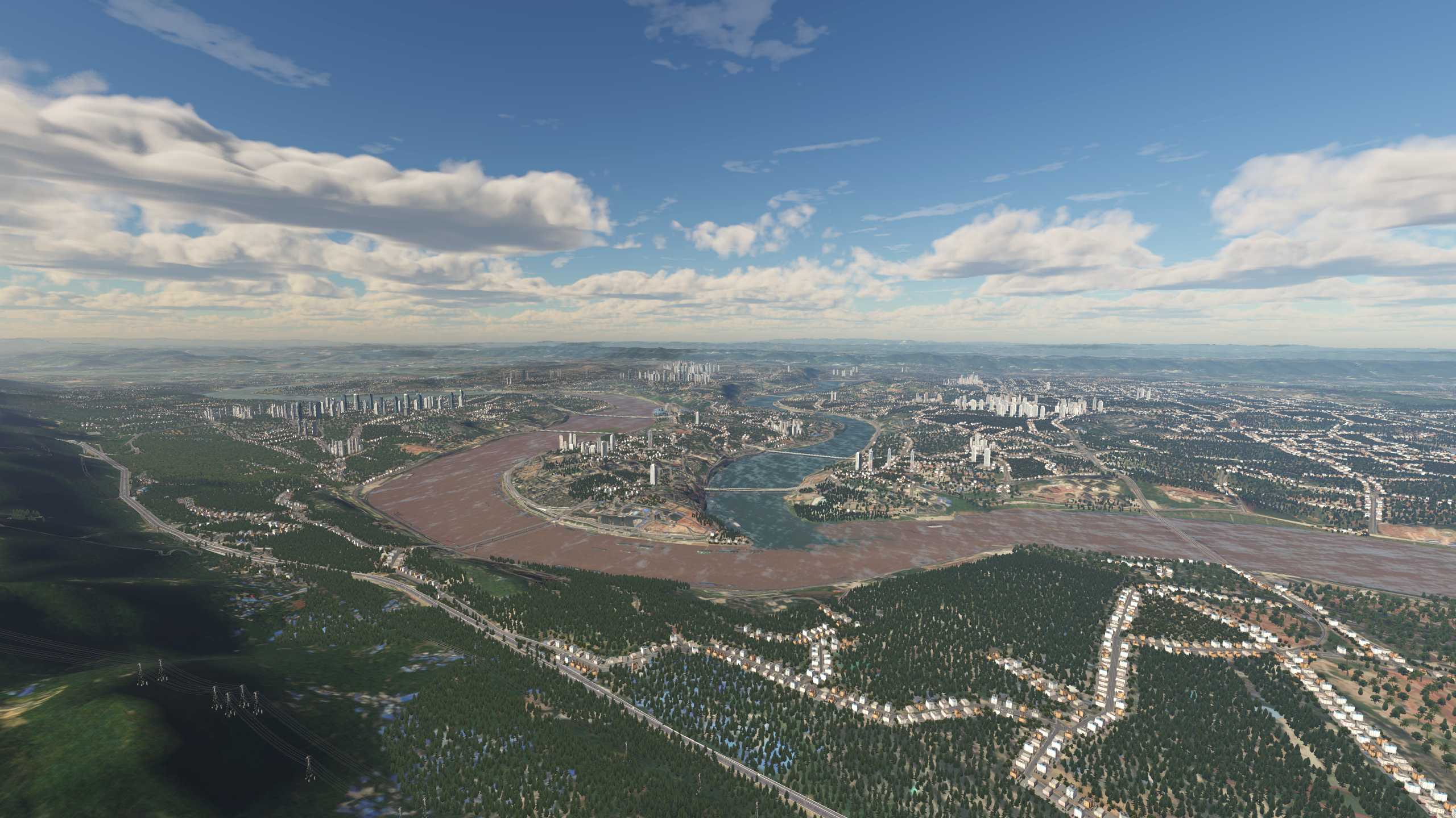 XP11 城市地景-----重庆效果-4967 