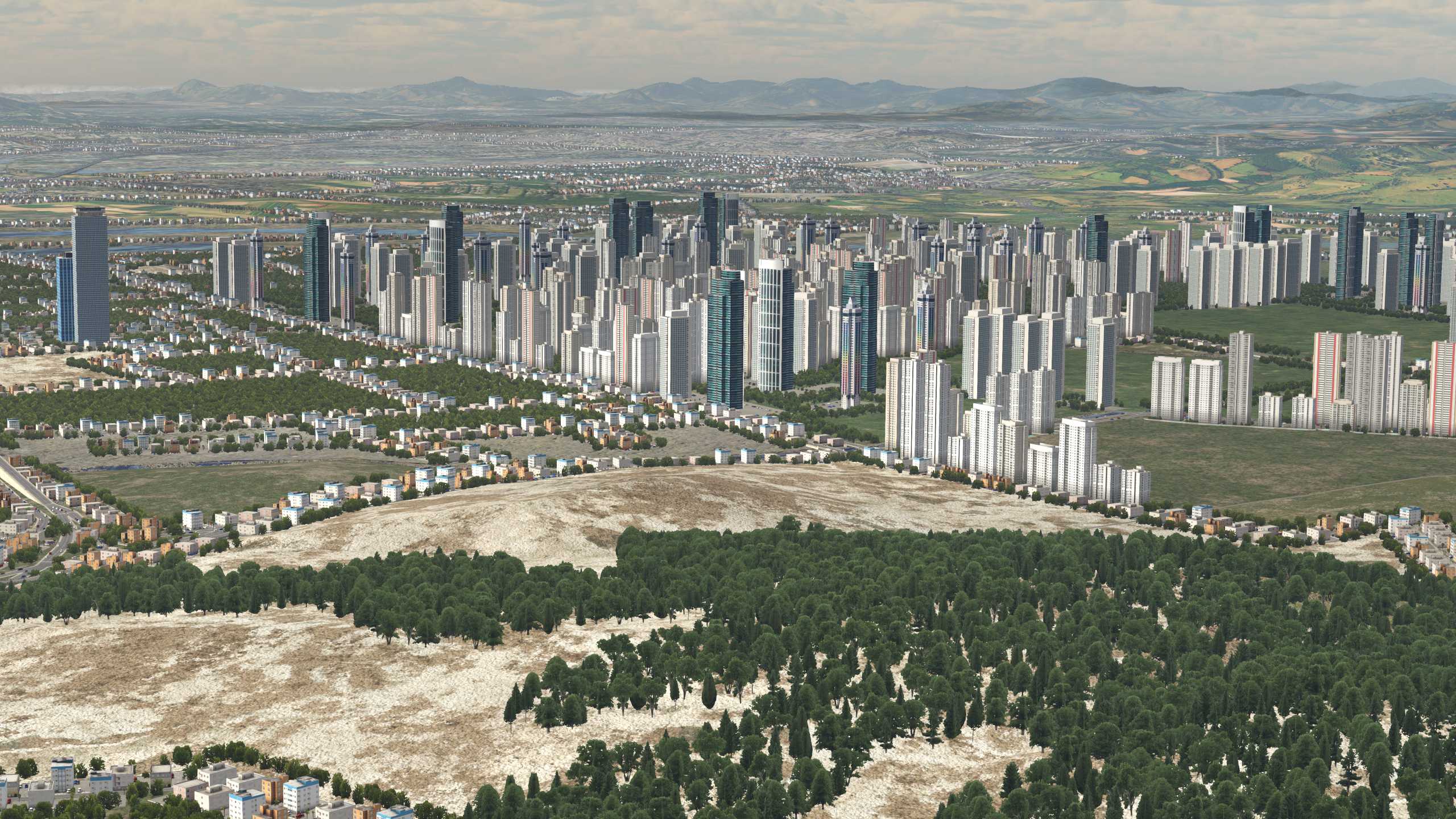 XP11 城市地景-----泉州效果-1802 