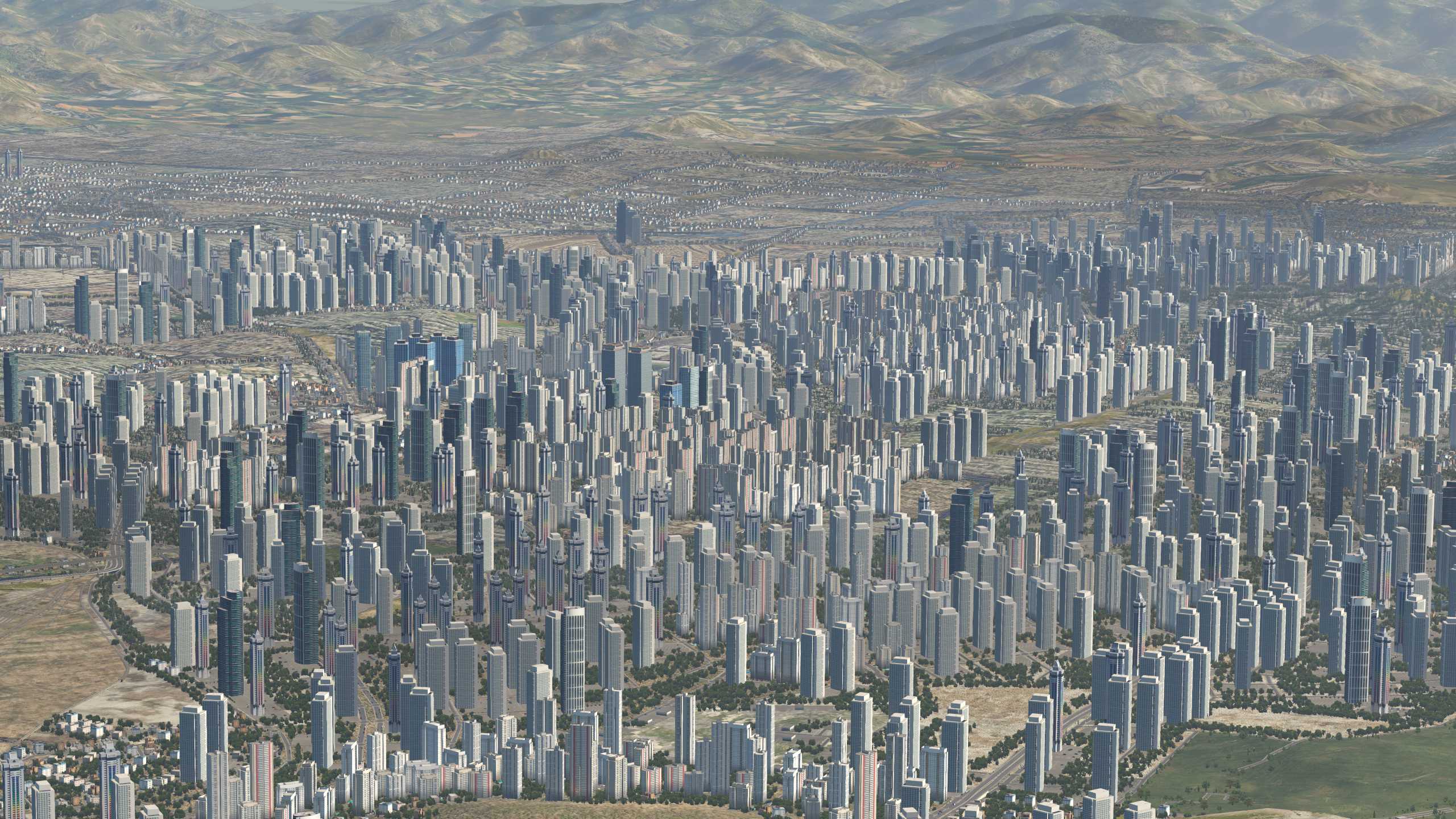 XP11 城市地景-----青岛效果-4733 