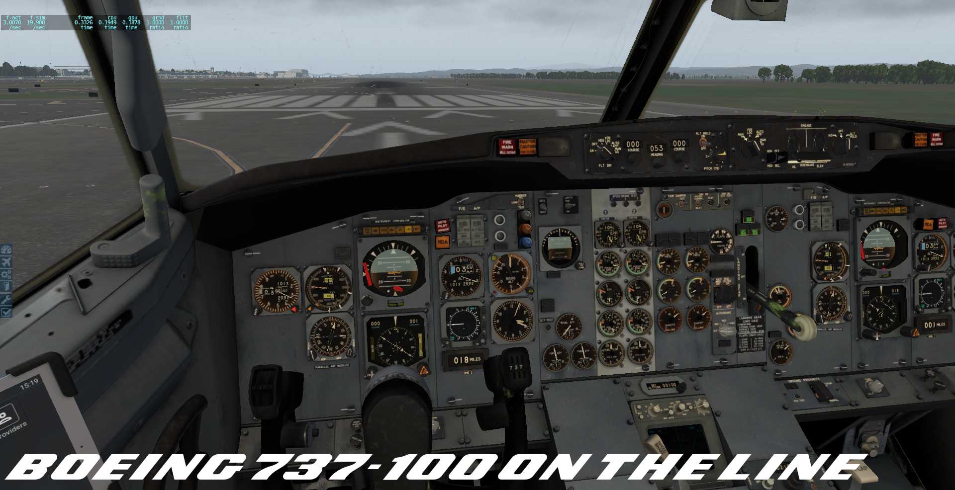 FlyJSim B737-100首飛-5001 