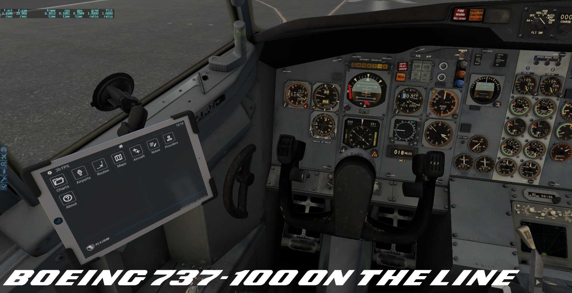 FlyJSim B737-100首飛-2015 