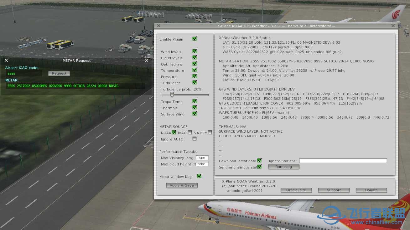 【更新】 [XPGFS] Xplane NOAA 全球预报天气3.2-2983 