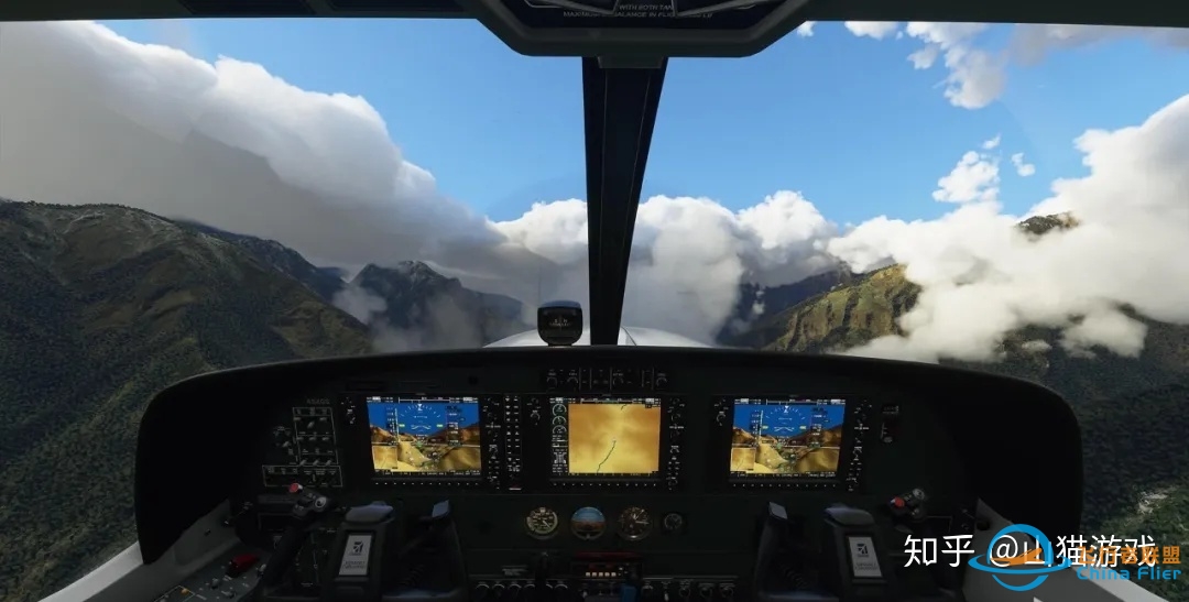 《微软模拟飞行：2020》万米高空，一览无余，脚下就是你家-6396 
