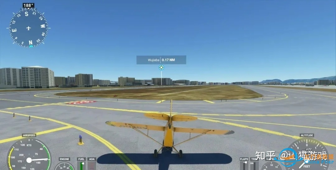 《微软模拟飞行：2020》万米高空，一览无余，脚下就是你家-3612 