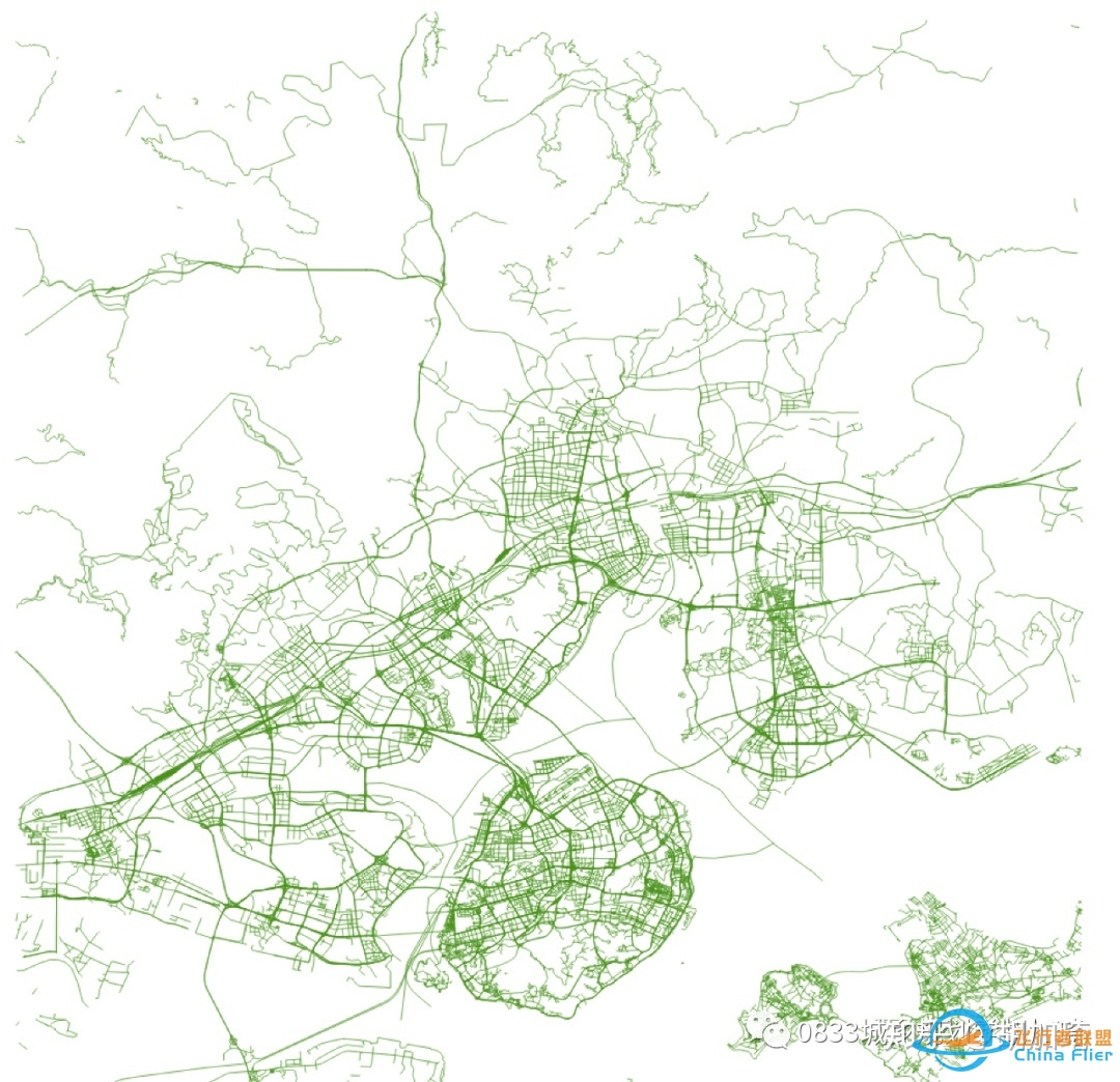 QGIS下载Open Street Map道路数据-4950 