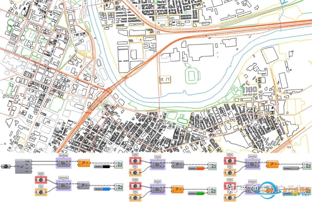 Grasshopper创建城市地图——ELK插件应用-2261 