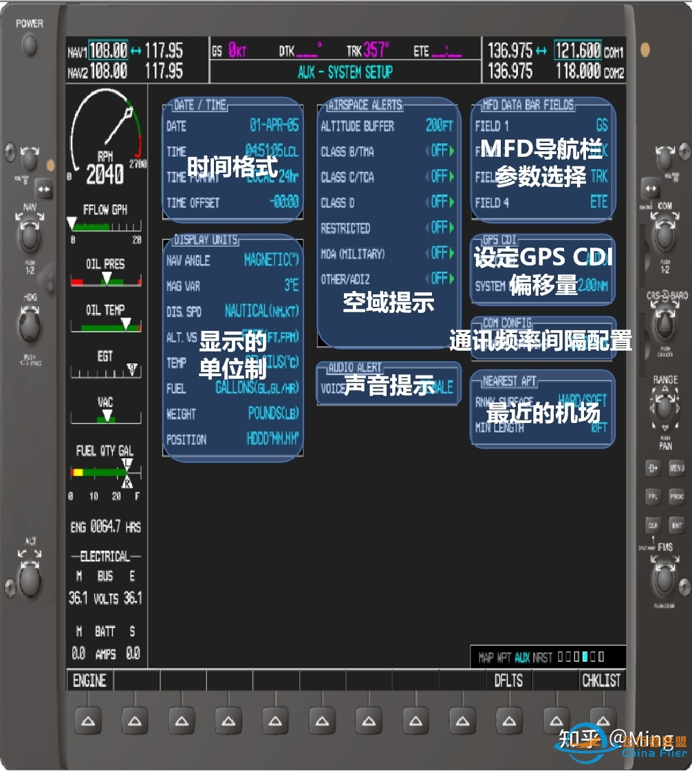 航校常用的佳明G1000航电系统，你了解多少？-3034 