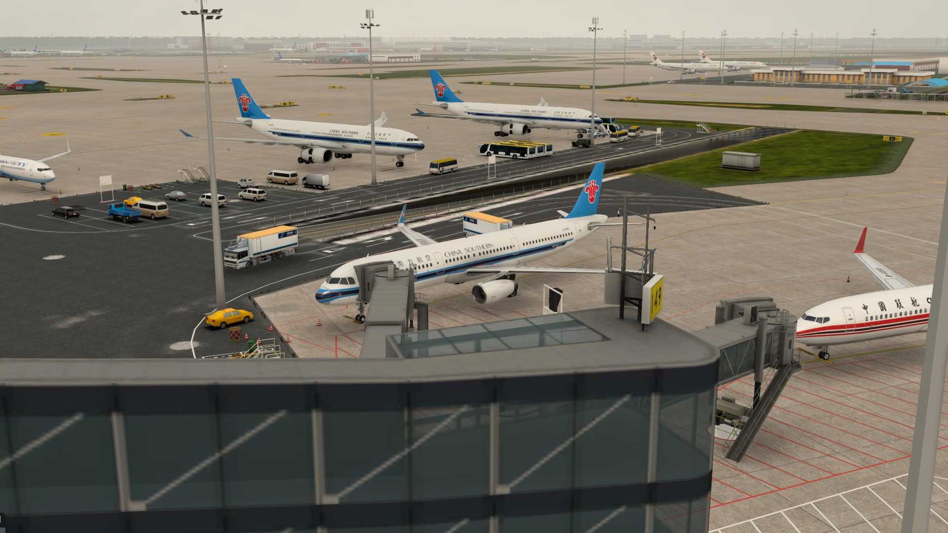 Xplane12首飞 北京-合肥-2184 