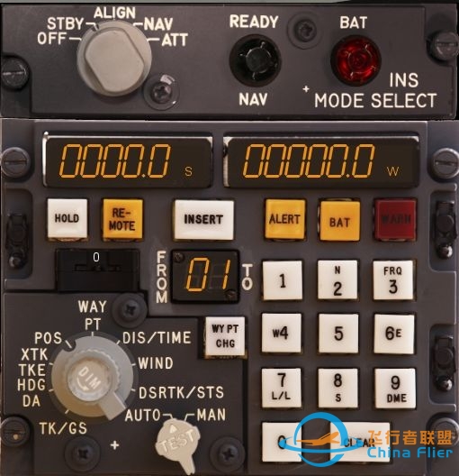 波音707这种仪表飞机怎么输入航行计划（fmc）？-8942 