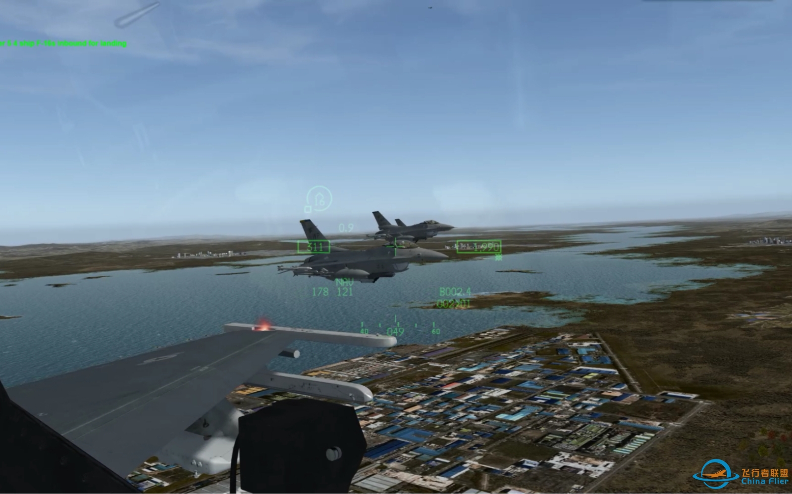 Falcon BMS 4.36 编队降落-1859 