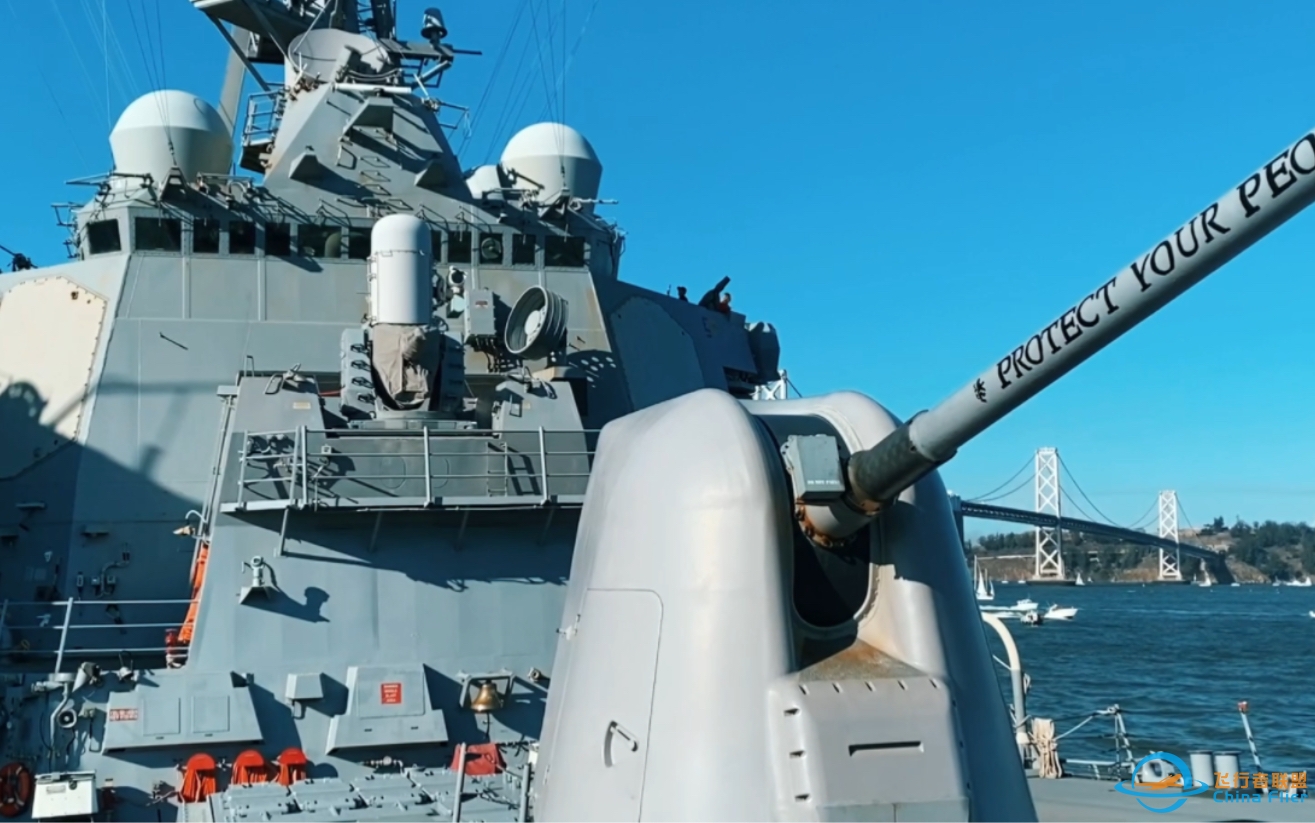 [DCSworld]全站首位登上美国海军现役阿利伯克级驱逐舰参观并发布视频的up主-4860 