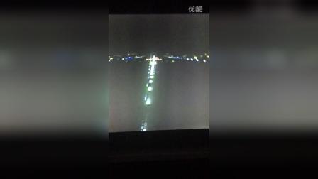 空客800降抵跑道全过程-3568 