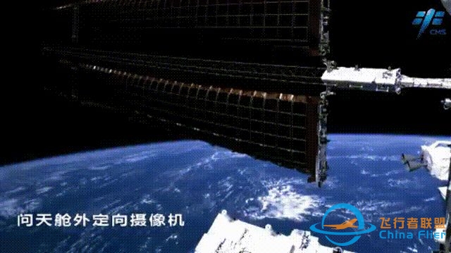 问天实验舱开工，一对大太阳翼开始转动，中国空间站是风力 ...-1607 