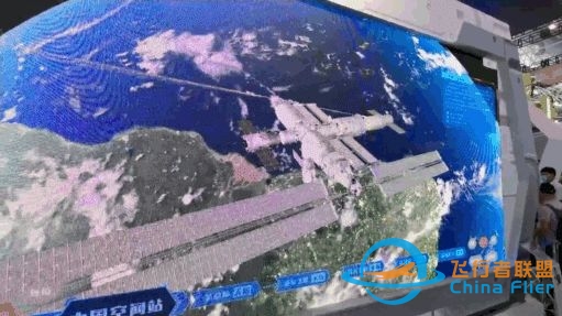问天实验舱开工，一对大太阳翼开始转动，中国空间站是风力 ...-7883 