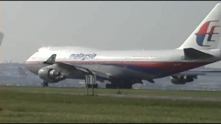 难得一见的空中女王特别涂装！马来西亚航空的波音747震撼起飞-6741 