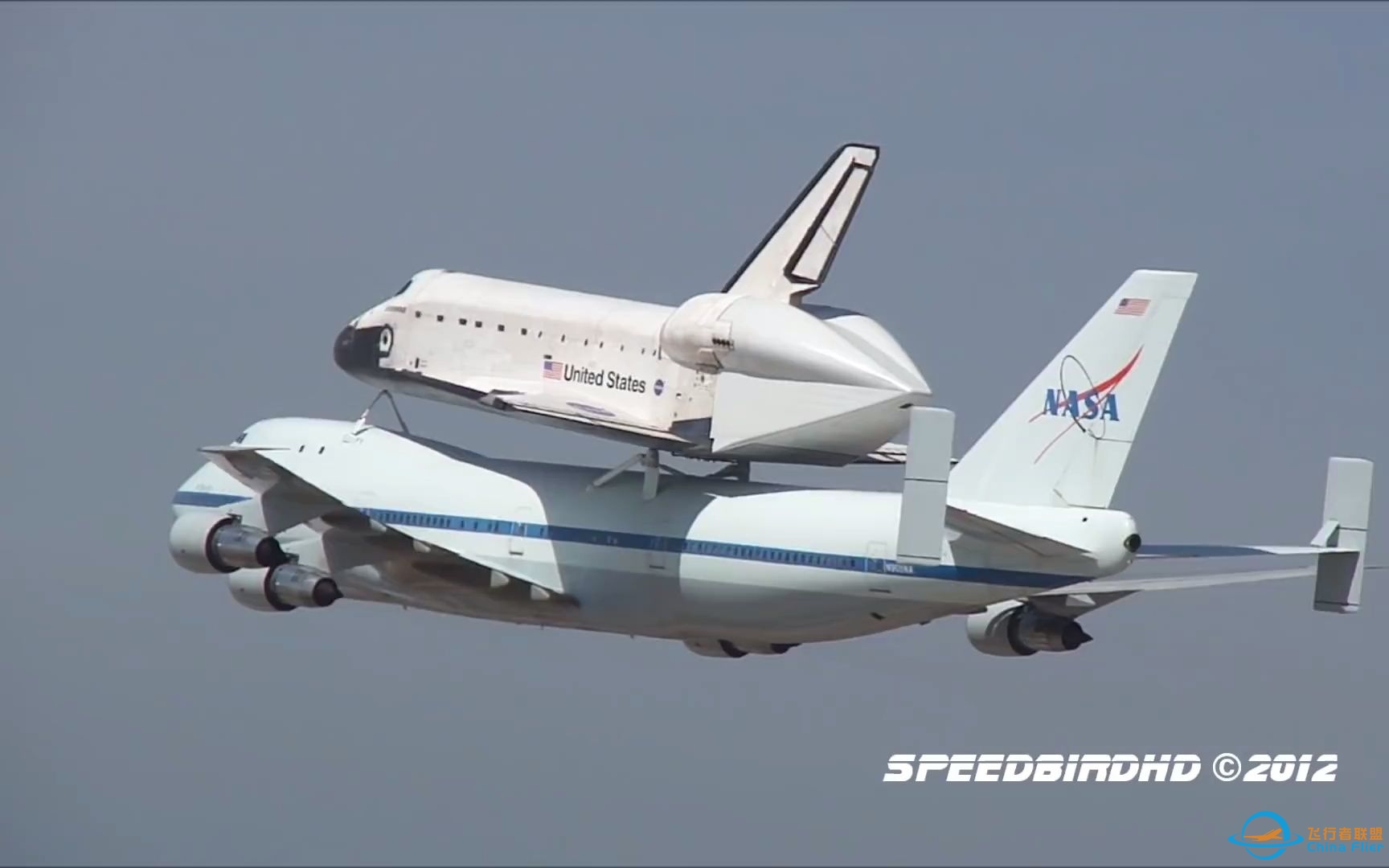 NASA Boeing 747-123 [N905NA] with Space Shuttle Endeavor at LAX-3237 